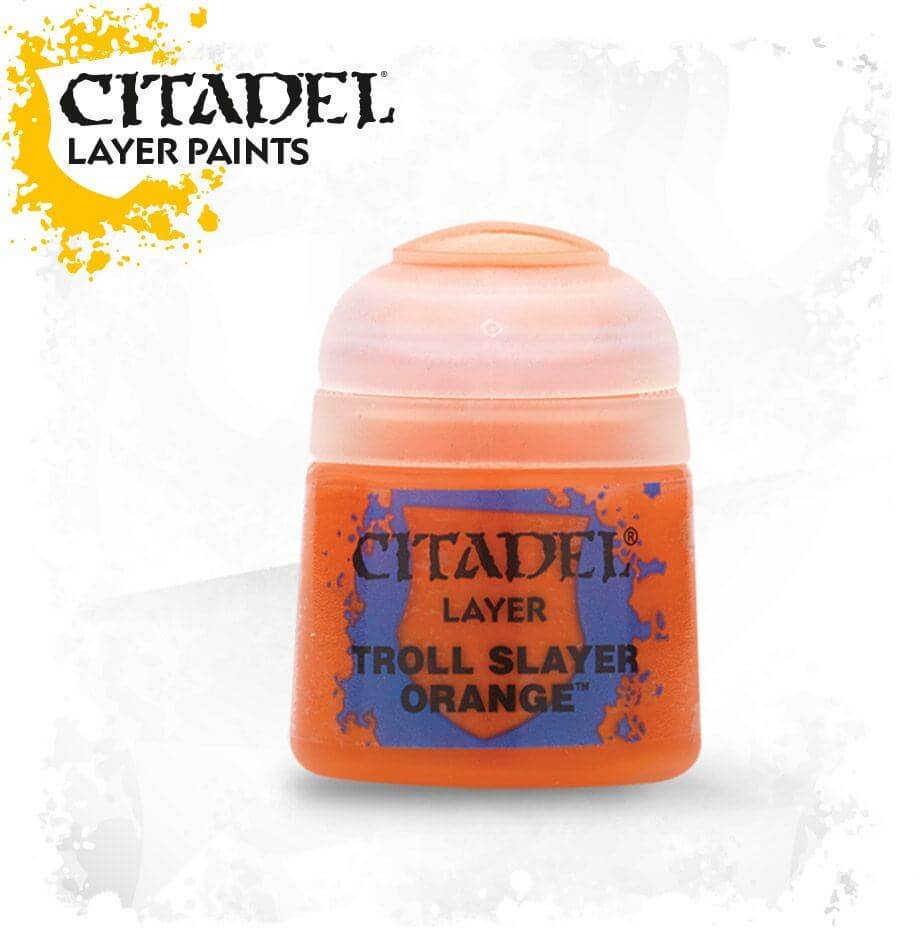 Troll Slayer Orange (12ml) - Layer - Citadel Acrylic Paint - CuriousMinds.co.uk
