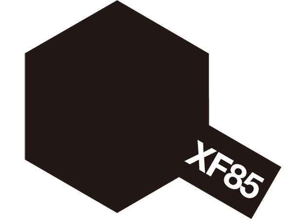 Tamiya Acrylic Mini XF-85 Flat Rubber Black Paint - CuriousMinds.co.uk