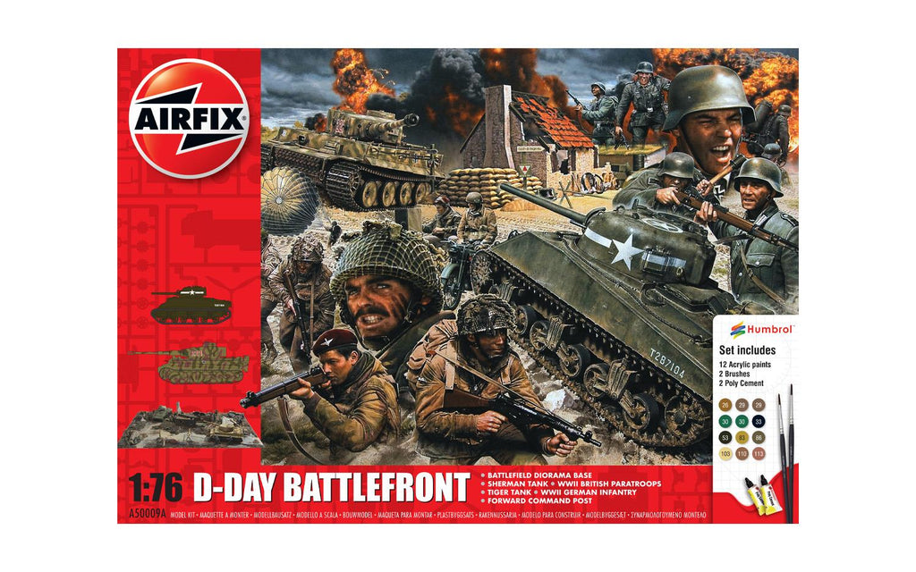 Airfix 1/76 D-Day Battlefront Gift Set (A50009A) - CuriousMinds.co.uk