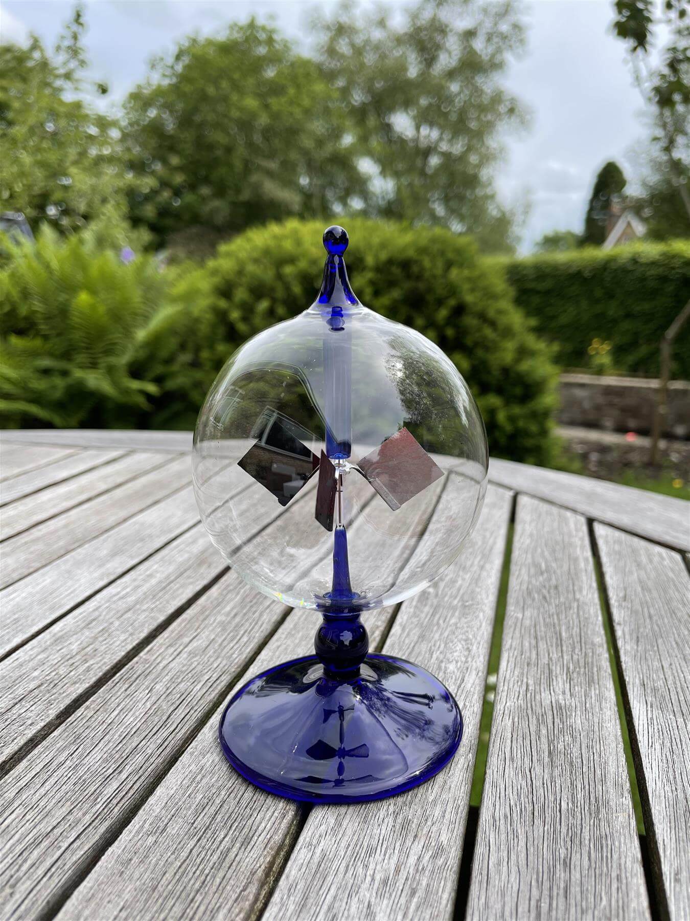 Crooke's Solar Radiometer with Short Blue Stem & Clear Globe ...