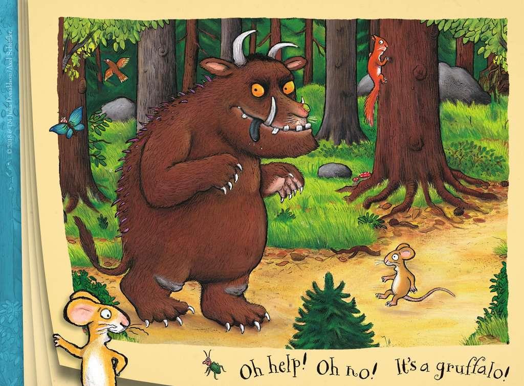 Ravensburger 069163 The Gruffalo 4 In A Box Jigsaw Puzzle - CuriousMinds.co.uk