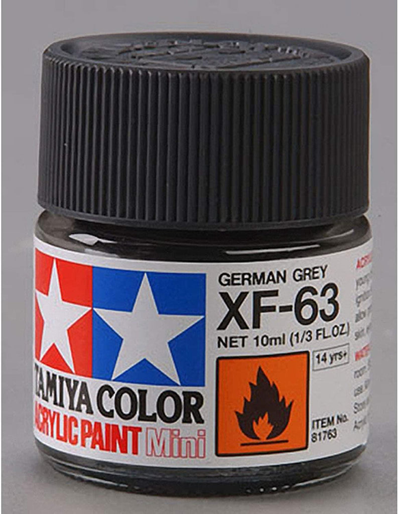 Tamiya Acrylic Mini XF-63 German Grey Paint - CuriousMinds.co.uk