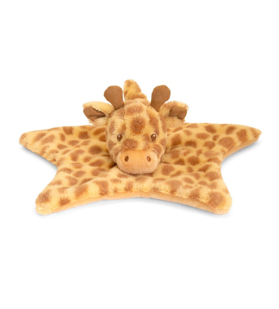 Keeleco Baby Huggy Giraffe Blanket 32cm - CuriousMinds.co.uk