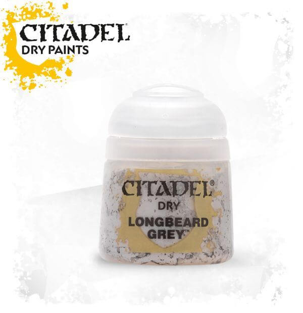 Longbeard Grey (12ml) - Dry - Citadel Acrylic Paint - CuriousMinds.co.uk