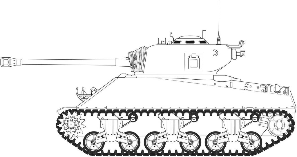 Airfix 1/35 M4A3(76)W "Battle of the Bulge" (A1365) - CuriousMinds.co.uk