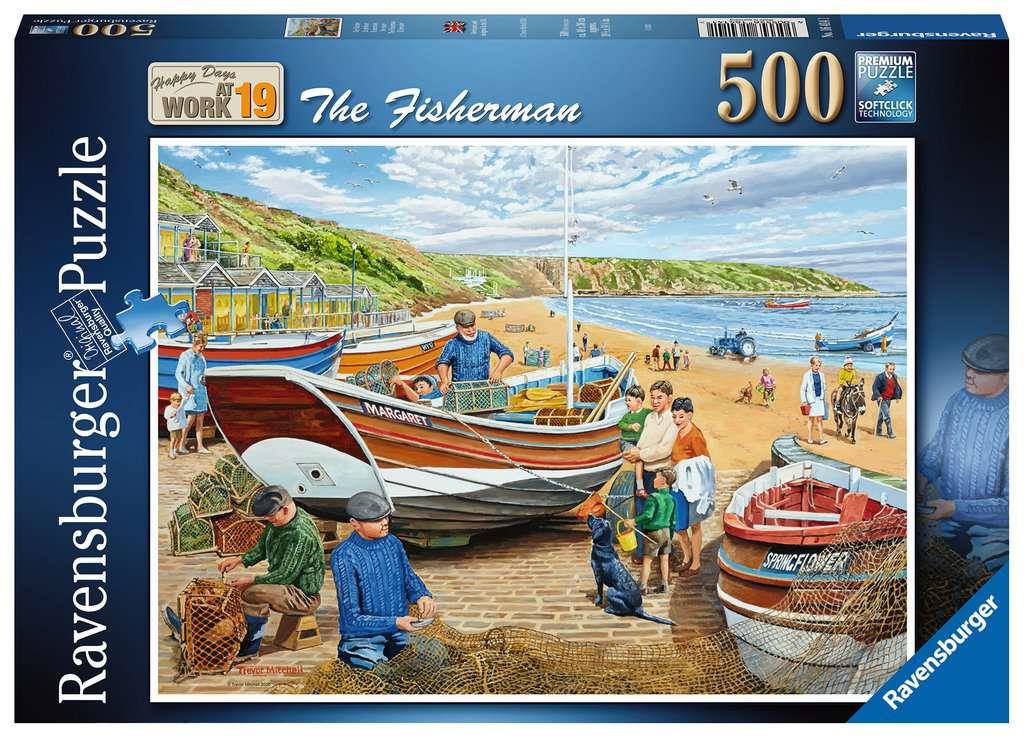 Ravensburger 16414 The Fisherman No 19 500 Piece Jigsaw Puzzle - CuriousMinds.co.uk