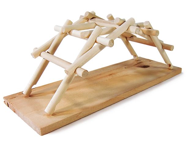 Build A Wooden Da Vinci Bridge Kit - CuriousMinds.co.uk