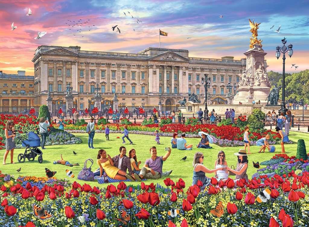 Ravensburger Happy Days No.5 Royal Residences 4 x 500 Piece Jigsaw Puzzles - CuriousMinds.co.uk
