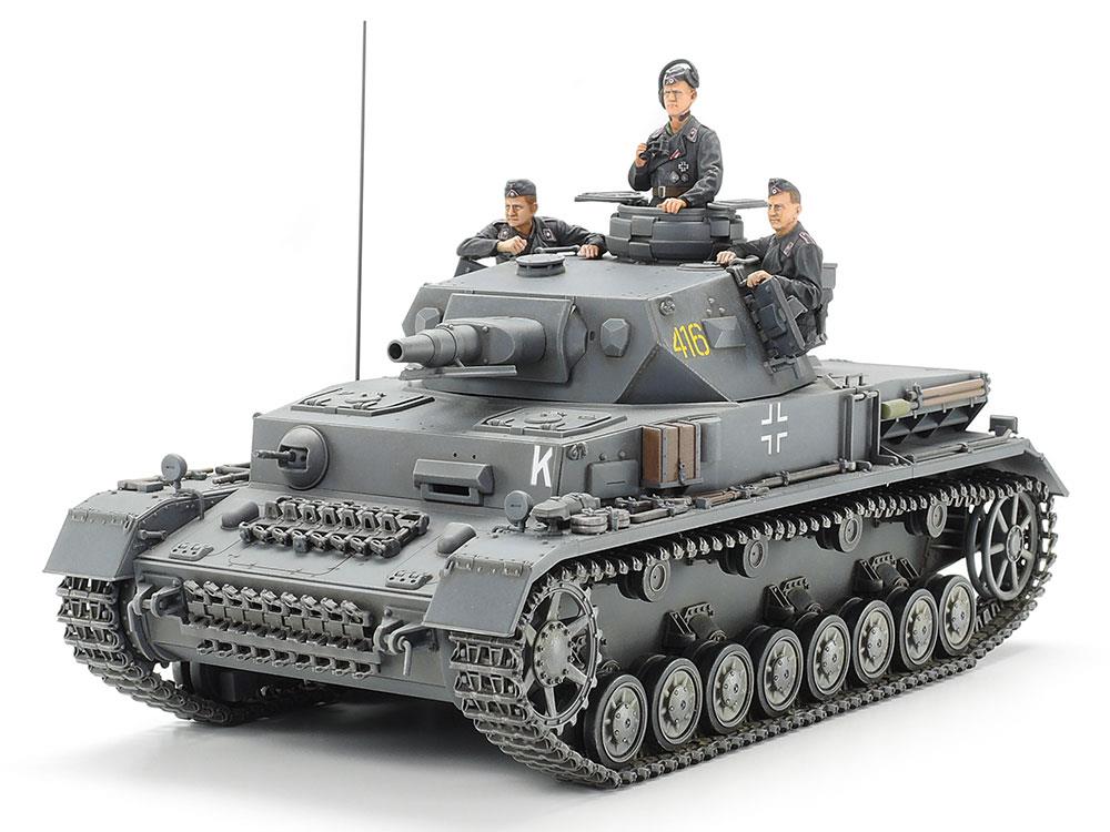Tamiya 1/35 German Tank Panzerkampfwagen IV Ausf.F Sd.Kfz.161 (35374) - CuriousMinds.co.uk