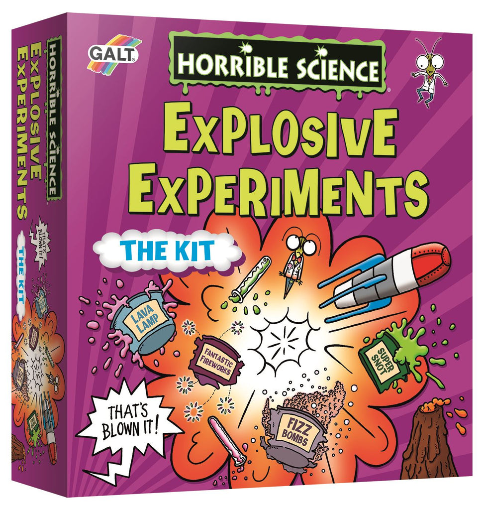 Galt Explosive Experiments - CuriousMinds.co.uk