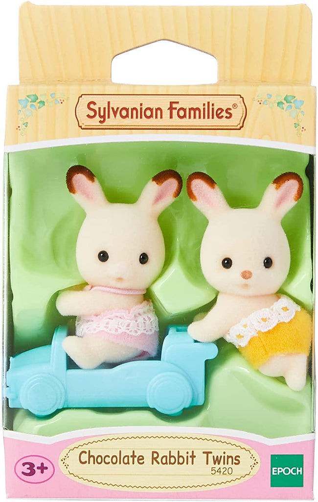 Sylvanian Families Chocolate Rabbit Twins - CuriousMinds.co.uk