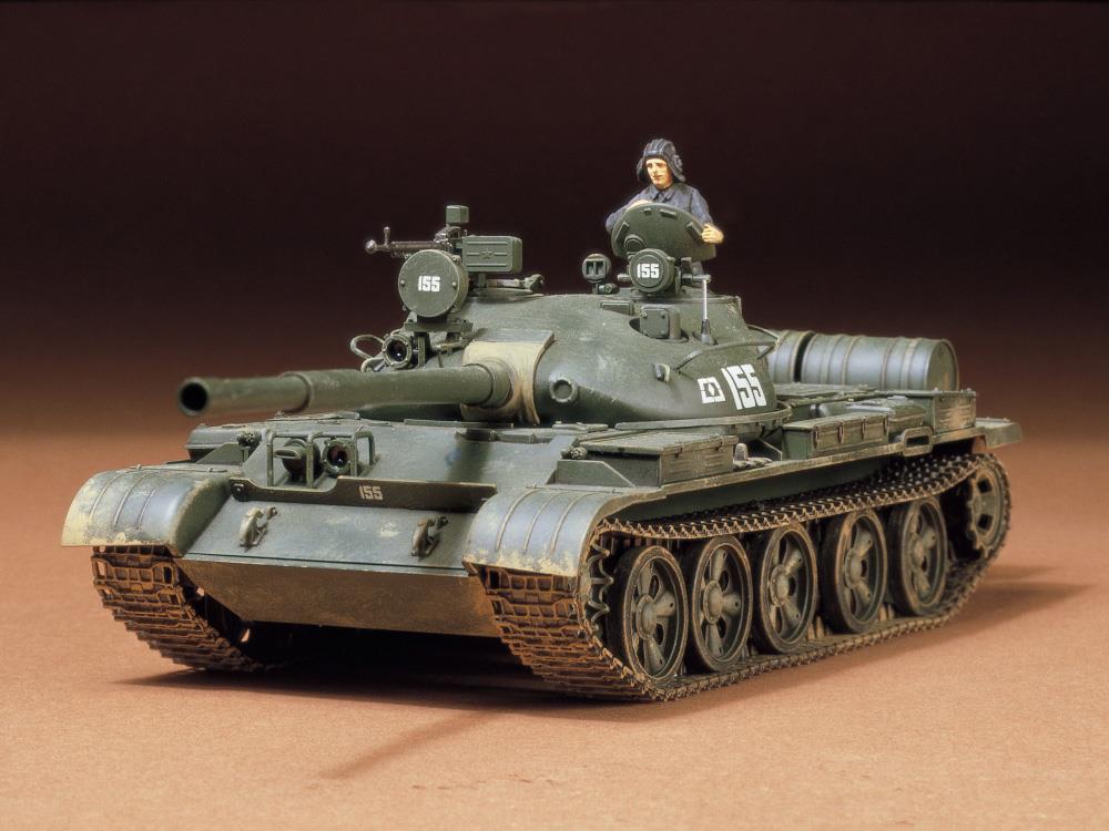 Tamiya 1:35 Russian T-62A Tank (35108) - CuriousMinds.co.uk
