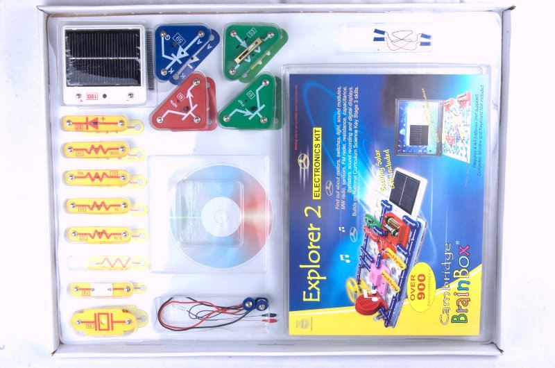 Cambridge Brainbox Explorer 2 Electronics Kit - CuriousMinds.co.uk