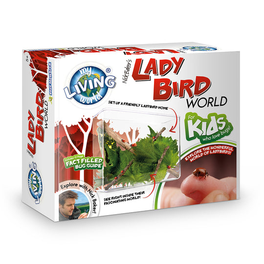 My living World Nick Baker's Ladybird World - CuriousMinds.co.uk