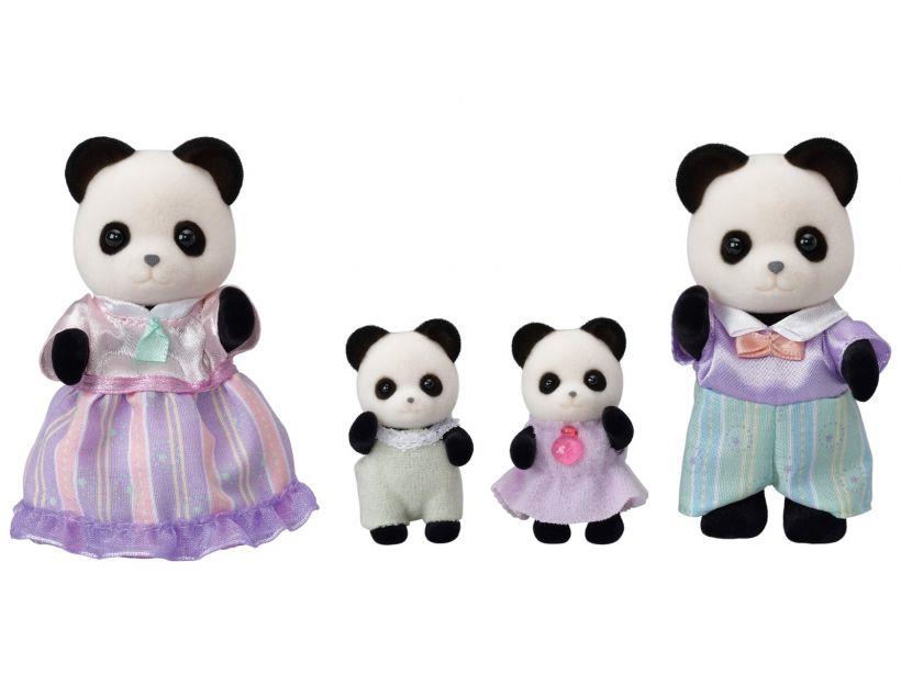 Sylvanian Families Pookie Panda Family - CuriousMinds.co.uk