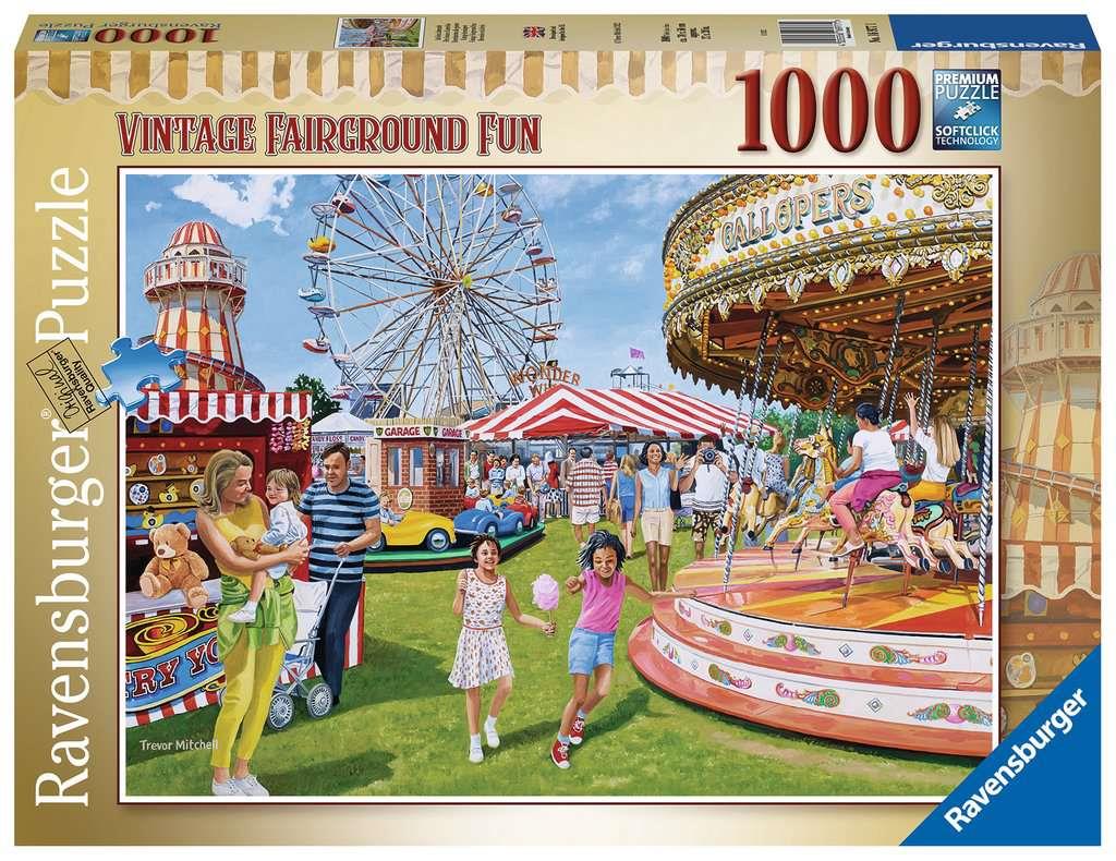 Ravensburger Vintage Fairground Fun 1000 Piece Jigsaw Puzzle - CuriousMinds.co.uk