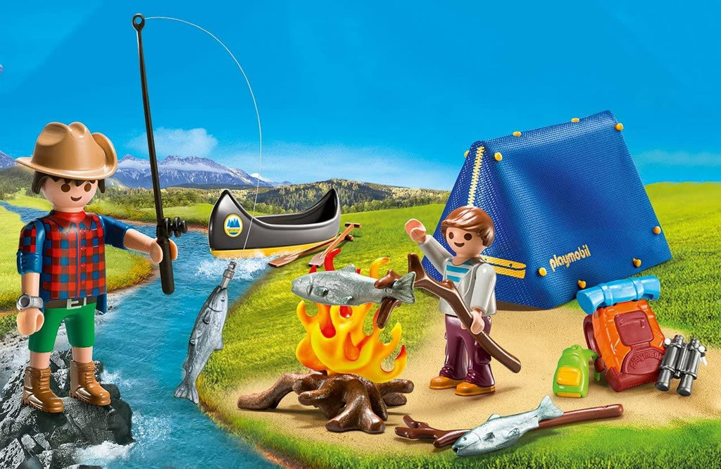 Playmobil Family Fun Camping Adventure Carry Case - CuriousMinds.co.uk
