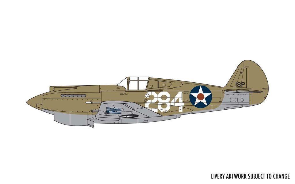Airfix 1/72 Curtiss P-40B Warhawk (A01003B) - CuriousMinds.co.uk