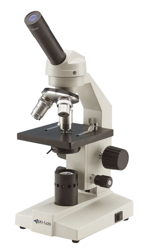 Monocular Biological Microscope 046 - CuriousMinds.co.uk