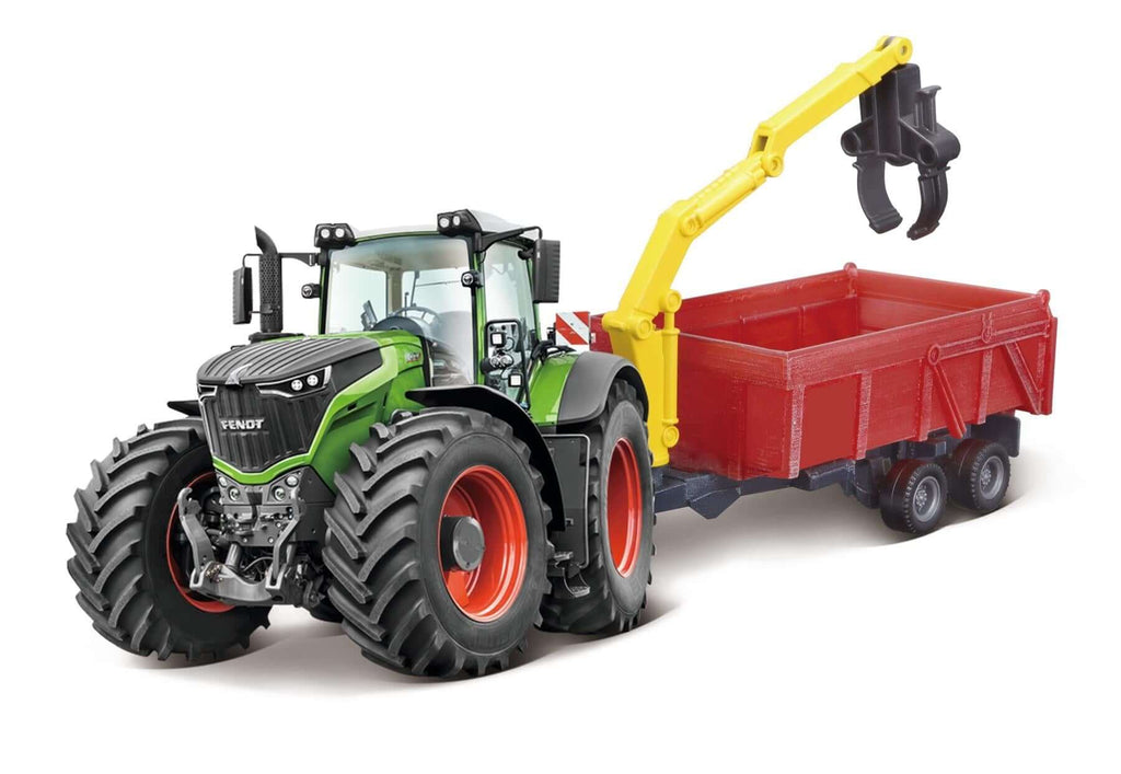Fendt 1050 Vario Tractor with Loader & Trailer - CuriousMinds.co.uk