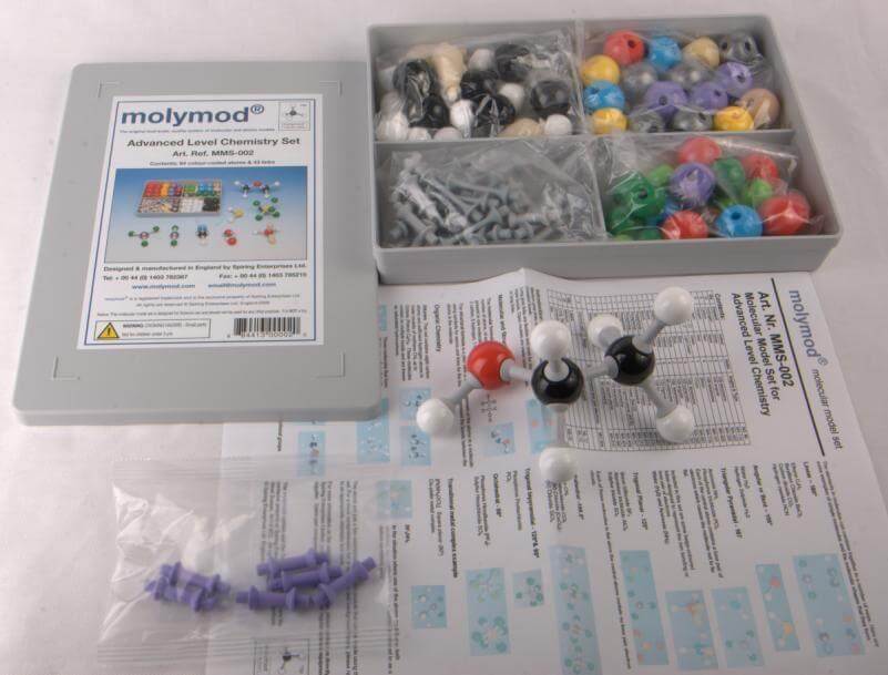Advanced Level Chemistry Molecular Modelling Kit - Molymod - CuriousMinds.co.uk