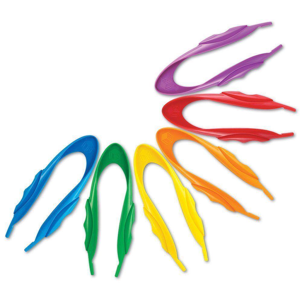 Learning Resources Jumbo Tweezers pack of 12 - CuriousMinds.co.uk