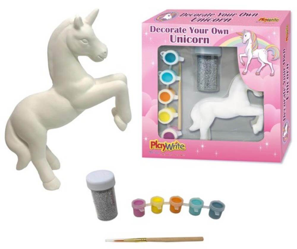 Decorate Your Own Unicorn Figure - CuriousMinds.co.uk
