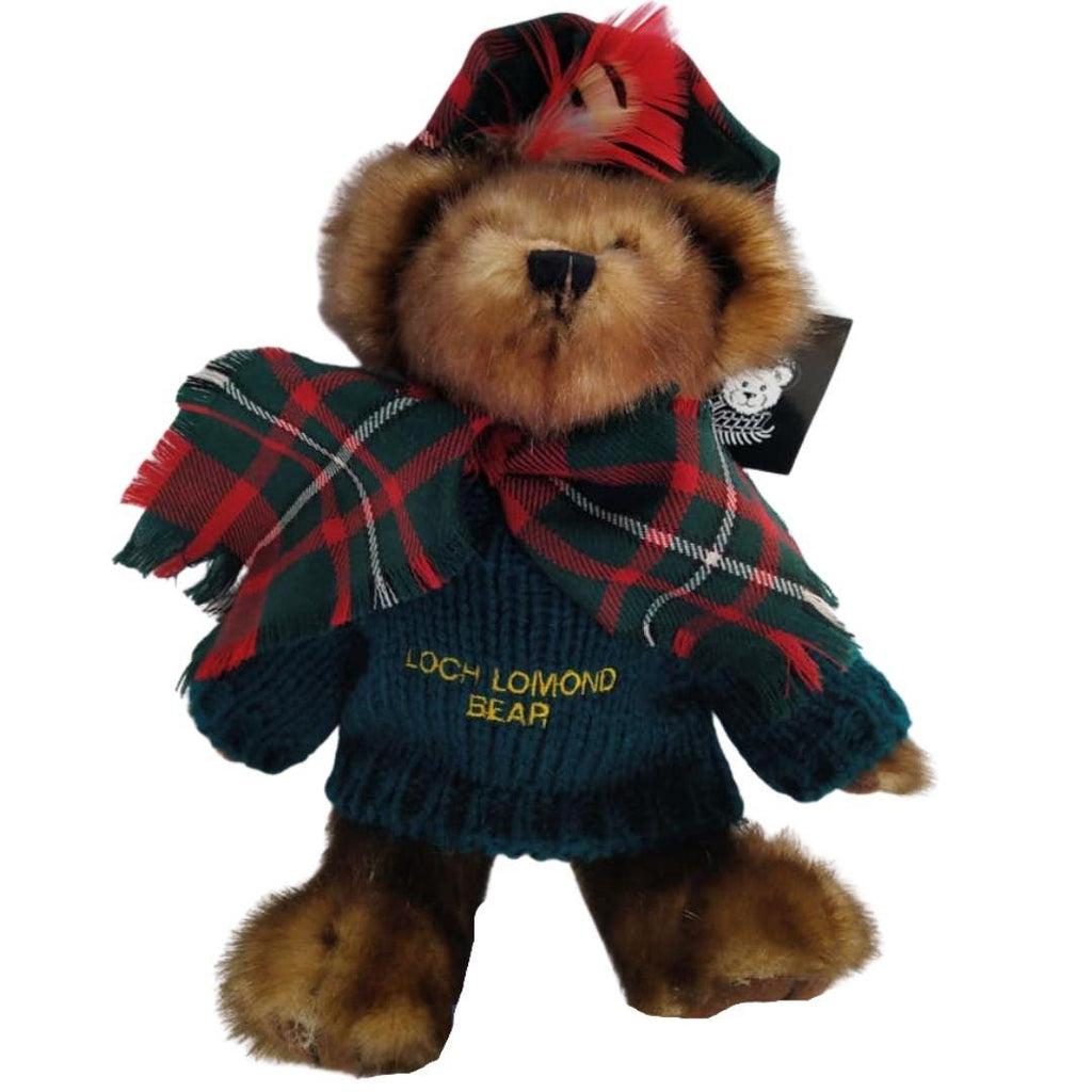 Ronnie Hek MacGregor Tartan Loch Lomond Bear - CuriousMinds.co.uk